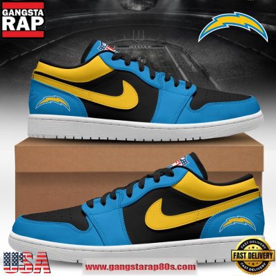 Los Angeles Chargers NFL Legacy Premium Running Sneakers Shoes