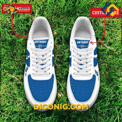 Los Angeles Dodgers Custom Shoes MLB Air Force 1 DICONIG FASHION