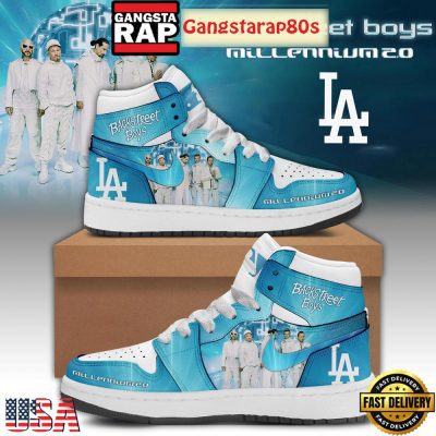 Los Angeles Dodgers x Backstreet Boys Millennium 2.0 Air Jordan 1 Shoes Running Sneakers