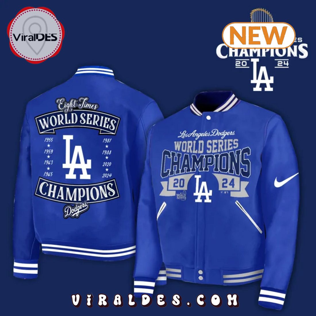 Los Angeles Dodgers x Nike Champions Baseball Jacket Los Angeles Dodgers x Nike Champions Baseball Jacket
