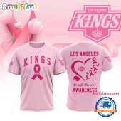 Los Angeles Kings 2025 NHL Pink Breast Cancer Awareness All Over Print Shirt