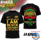 Los Angeles Kings 2026 NHL Black History Limited Edition 3D Shirt