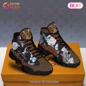 Louis Vuitton Air Jordan 13 Printing Pattern LV Shoes, Sneakers