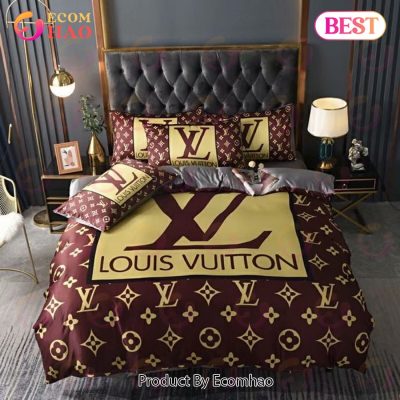Louis Vuitton Bedding Sets Model 106 Luxury Brand Bedding Set Duvet Cover Home Decoration Bedding Sets