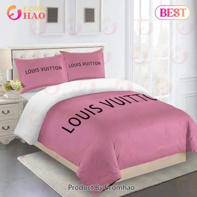 Louis Vuitton Fashion Logo Limited Luxury Brand Bedding Sets Bedroom Decor Thanksgiving Decorations For Home 33 Best Luxury Bed Sets