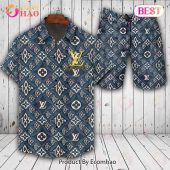 Louis Vuitton Square Pattern LV Hawaiian Shirt And Shorts