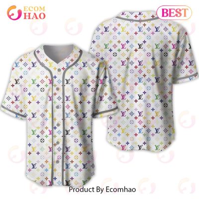 Louis Vuitton Full Color Luxury Brand Jersey Limited Edition