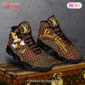 Louis Vuitton Mickey Mouse Air Jordan 13 LV Shoes, Sneakers