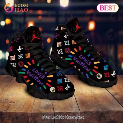 Louis Vuitton Air Jordan 13 Full Color LV Shoes, Sneakers