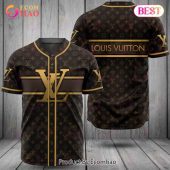 Louis Vuitton Printing Logo Luxury Brand Jersey Limited Edition