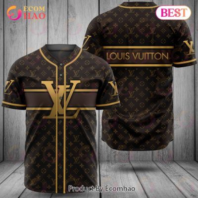 Louis Vuitton Printing Logo Luxury Brand Jersey Limited Edition