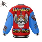 Lynyrd Skynyrd Leh Nerd Skin Nerd Baseball Jacket Rejuvenating Picture - demo10