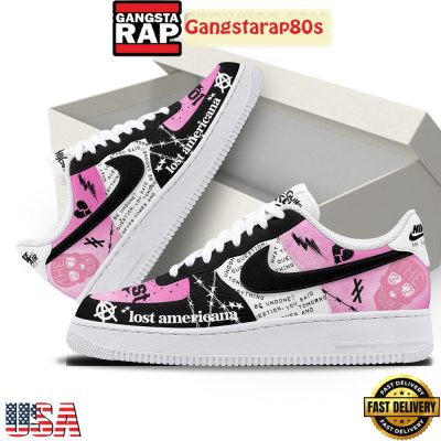 Machine Gun Kelly Tickets To My Downfall Air Force 1 Sneakers Shoes Shoes