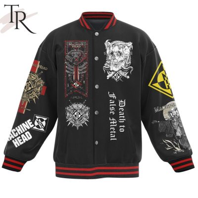 Machine Head - Slaughter The Martour North America 2024 Baseball Jacket