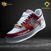 Mainz 05 Custom Shoes Crimson Bundesliga Air Force 1 DICONIG FASHION