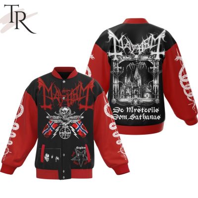 Mayhem - De Mysteriis Dom Sathanas Baseball Jacket