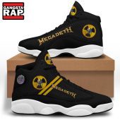 Megadeth Black Air Jordan 13 Shoes Sneaker