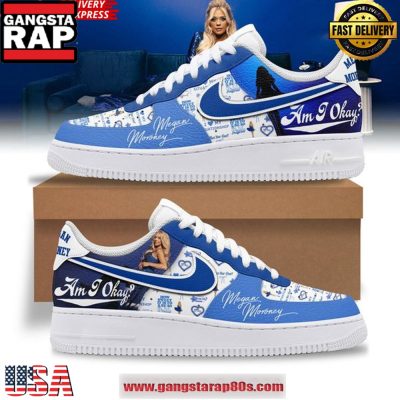 Megan Moroney Am I Okay Limited Edition Air Force 1 Sneakers Shoes
