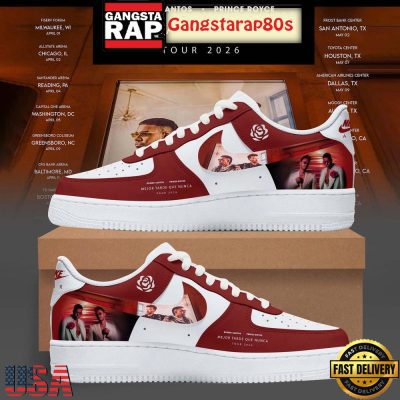 Mejor Tarde Que Nunca US & UK Tour 2026 Air Force 1 Sneakers Shoes