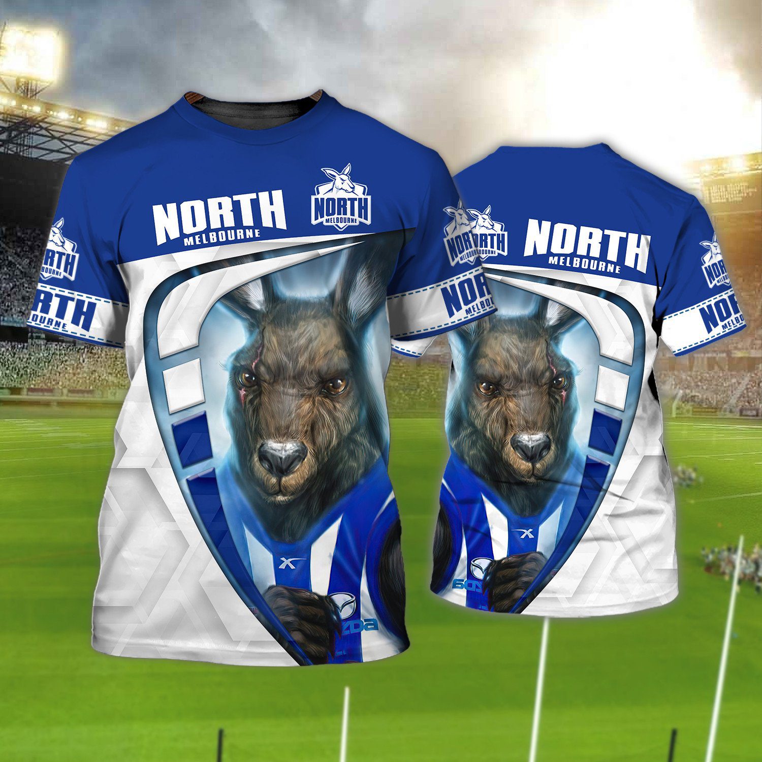 Melbourne Demons | Kangaroos North Melbourne Football Club 3D Shirts Tad 01 Melbourne Demons | Kangaroos North Melbourne Football Club 3D Shirts Tad 01