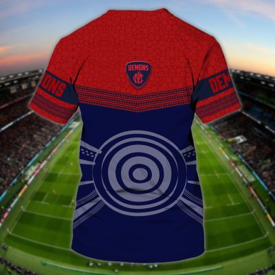 Melbourne Demons | Melbourne Demons Personalized Name 3D Tshirt