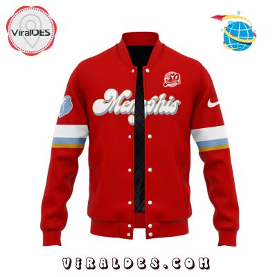 Memphis Grizzlies City Red Edition Baseball Jacket