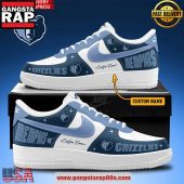 Memphis Grizzlies New Version 2025 Air Force 1 Running Sneakers Shoes