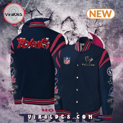Men's Houston Texans Football Baseball Jacket