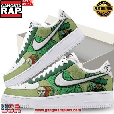 MF DOOM Special Edition Air Force 1 Sneaker Sneakers Shoes