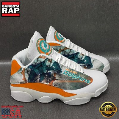 NFL Miami Dolphins Ver 1 Air Jordan 13 Sneaker