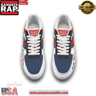 Michael Jackson Merry BADmas Limited Edition Air Force 1 Running Sneakers Shoes