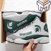 Michigan State Air Jordan 13form Shoes Halloween Sport Sneakers White Black J13 Shoes Custom Shoes.jpg - demo10
