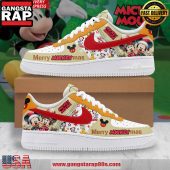 Mickey Mouse Merry Christmas Limited Edition Air Force 1 Running Sneakers Shoes8890.jpg - demo10
