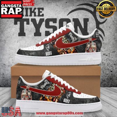 Mike Tyson Limited Edition Air Force 1 Running Sneakers Shoes