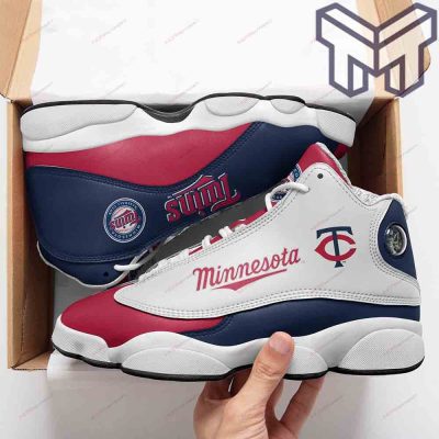 Minnesota Twins Air Jordan 13,Form Shoes Halloween Sport Sneakers White Black J13 Shoes Custom Shoes