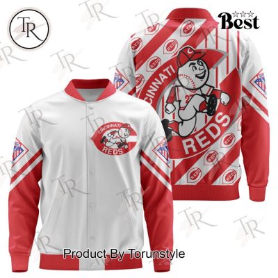 MLB Cincinnati Reds Special Vintage Baseball Jacket Design