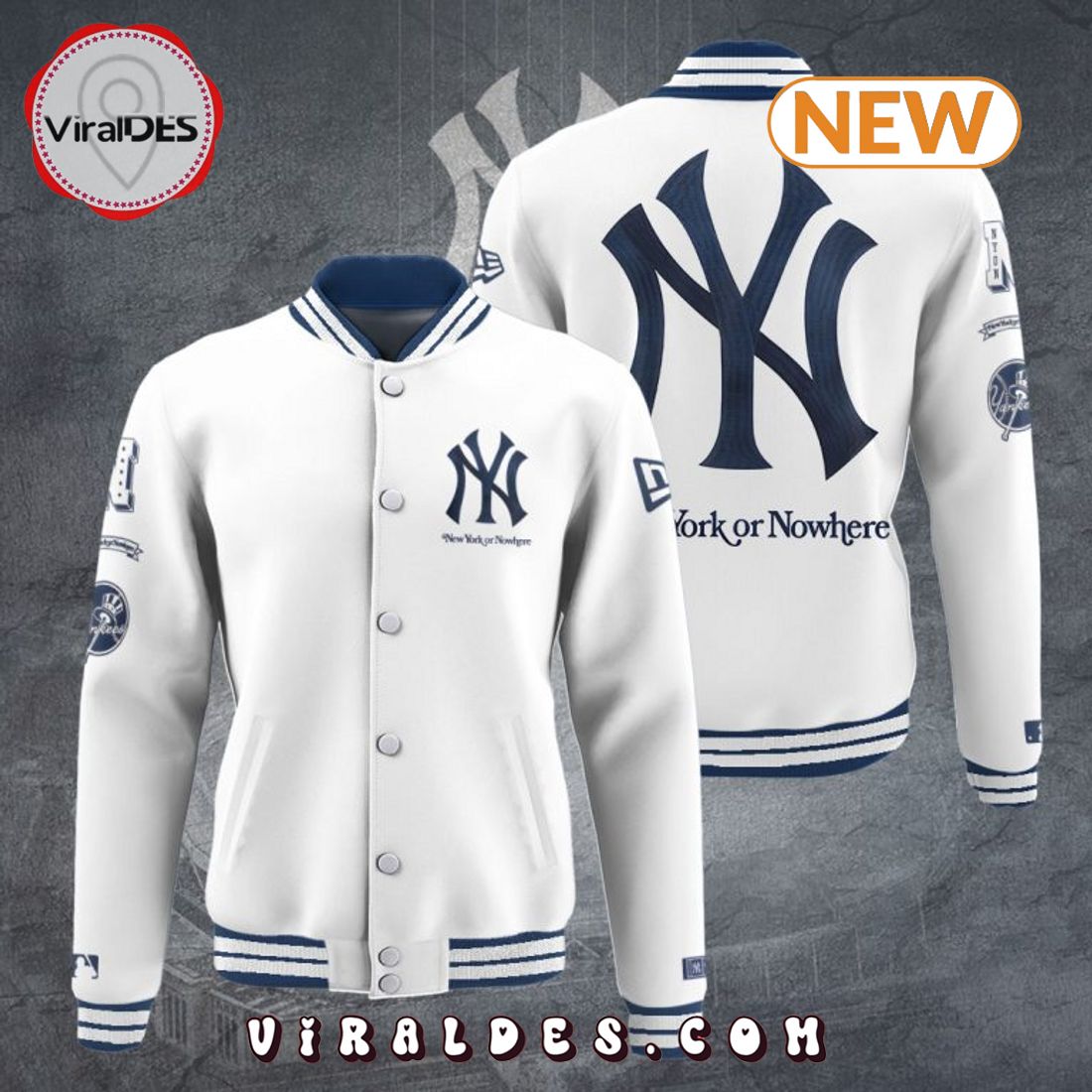 MLB New York Yankees Men's Baseball Jacket MLB New York Yankees Men's Baseball Jacket