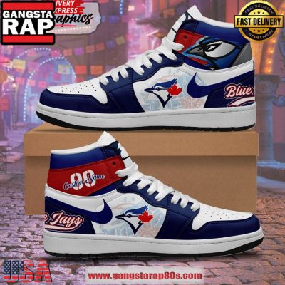 MLB Toronto Blue Jays Limited Edition Air Jordan 1 Sneakers Shoes