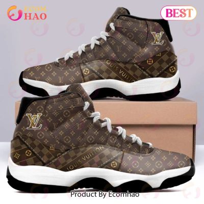 Monogram Louis Vuitton Air Jordan 11 Sneakers Shoes Hot 2022 LV Gifts For Men Women