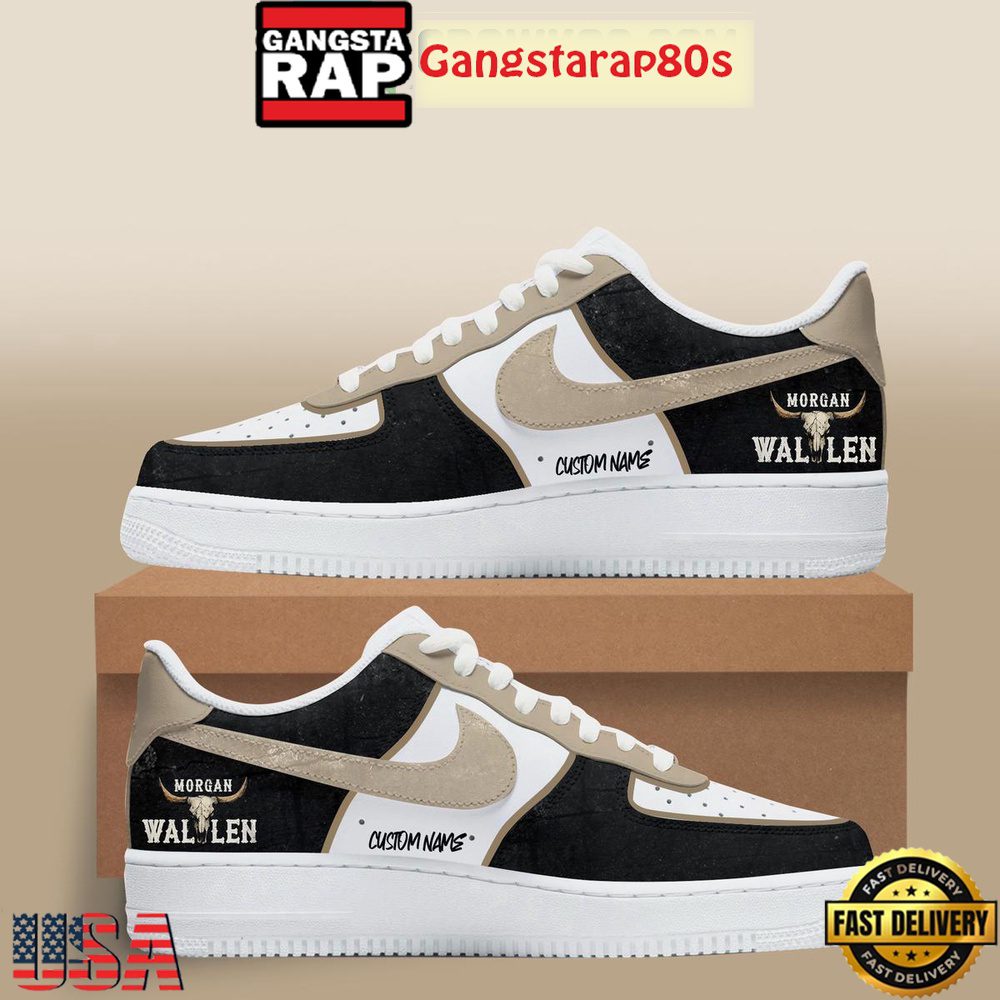 Morgan Wallen Still The Problem Tour 2026 Custom Air Force 1 Running Sneakers Shoes Morgan Wallen Still The Problem Tour 2026 Custom Air Force 1 Running Sneakers Shoes