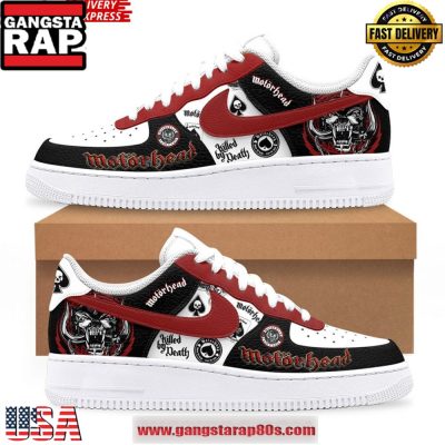 Motorhead Band Limited Edition Air Force 1 Shoes Running Sneakers