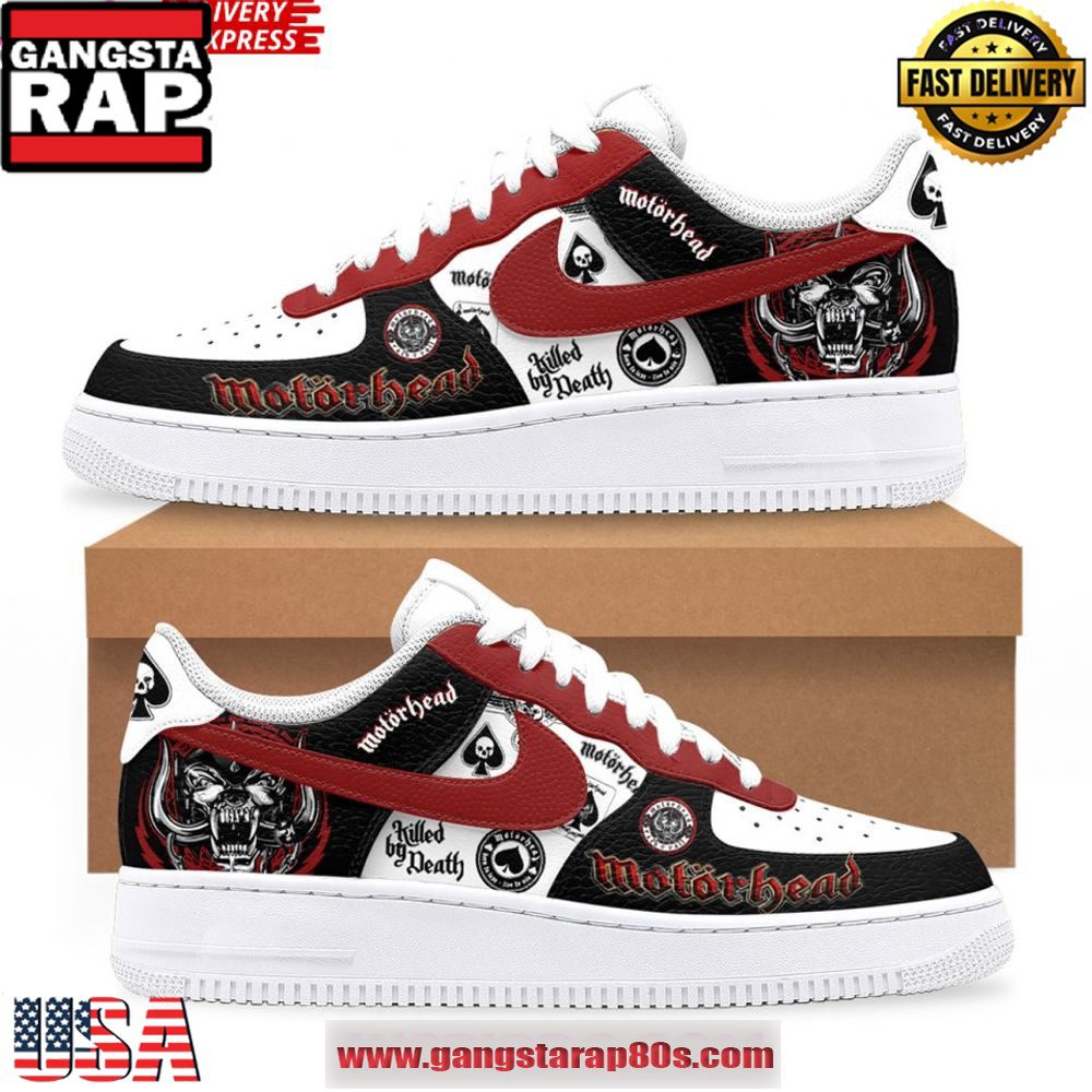 Motorhead Band Limited Edition Air Force 1 Shoes Running Sneakers Motorhead Band Limited Edition Air Force 1 Shoes Running Sneakers
