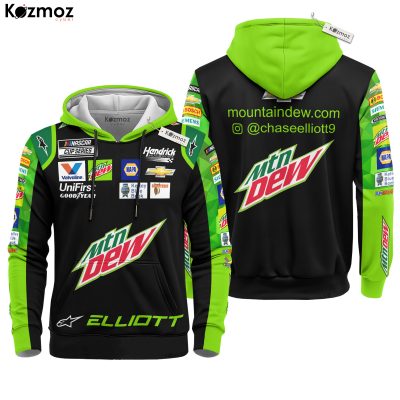 Mountain Dew Chase Elliott Racing Costume Collection - Nascar Racing Team