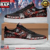 M?tley Cr?e Come On And Dance Limited Air Force 1 Sneakers Shoes
