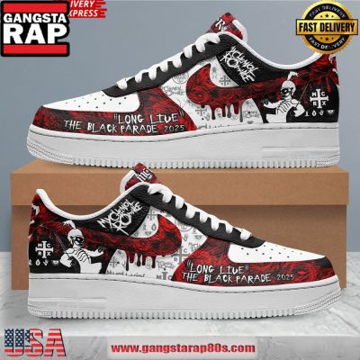 My Chemical Romance The Black Parade 2025 Air Force 1 Running Sneakers Shoes