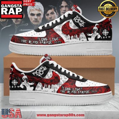 My Chemical Romance The Black Parade 2025 Air Force 1 Running Sneakers Shoes