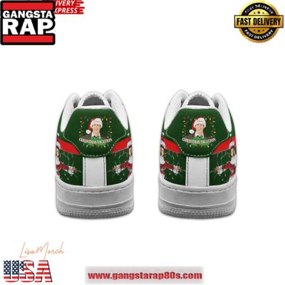 National Lampoon Merry Christmas Limited Edition Air Force 1 Running Sneakers Shoes