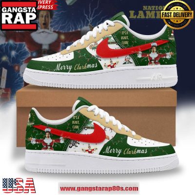 National Lampoon Merry Christmas Limited Edition Air Force 1 Running Sneakers Shoes