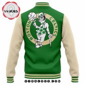Nba Boston Celtics Jayson Tatum New Green Baseball Jacket Damn Good - demo10