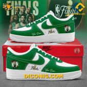 NBA Boston Celtics Air Force 1 Custom Shoes DICONIG FASHION